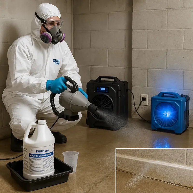 Sanitization and Odor Removal process in Selma, NC