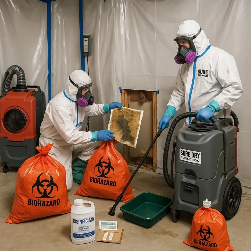 Contaminated Water Handling Protocols process in Selma, NC