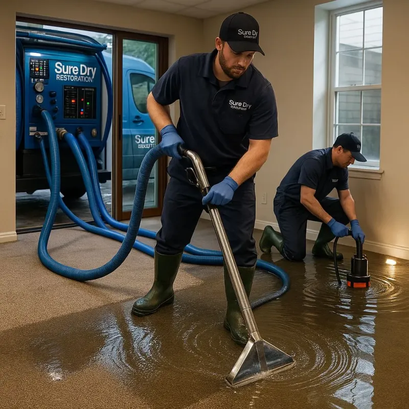 Water Extraction and Removal process in Selma, NC